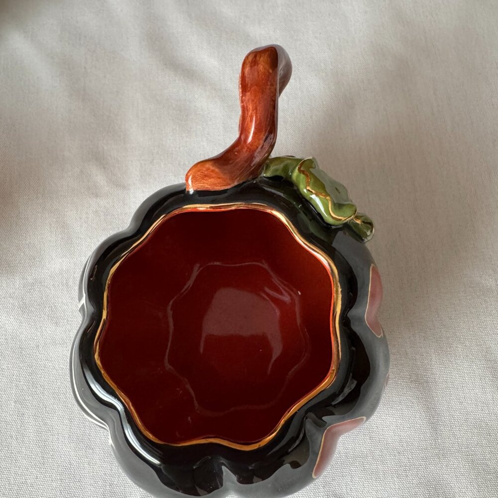 NWOT Waterford Halloween Collection - Set of 2 Ceramic Jack-o-Lantern Mugs - Picture 5 of 14